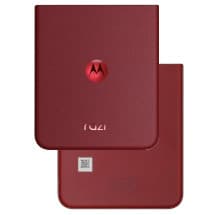Back Silicone for Motorola RAZR Ultra (2025) & 60 Ultra (Rio Red) [Genuine OEM]