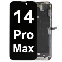 OLED, Proximity Sensor, & Frame Assembly for Apple iPhone 14 Pro Max [Premium]