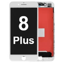 LCD & Frame Assembly for Apple iPhone 8 Plus (White) [Premium]