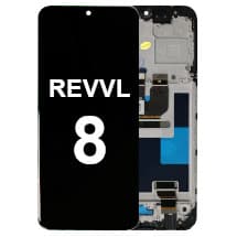 LCD & Frame Assembly for T-Mobile REVVL 8 [Premium]