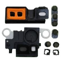 Speaker & Microphone Bracket & Mesh Set for Apple iPhone 13 Mini (Black) (10 Pack)
