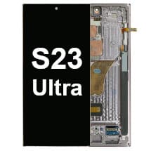 OLED & Frame Assembly for Samsung Galaxy S23 Ultra (Lavender) [Premium]