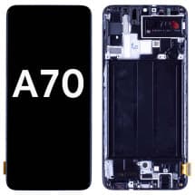 OLED & Frame Assembly for Samsung Galaxy A70 [OEM Service Pack]
