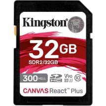 Kingston Canvas React Plus SD Card (32GB)