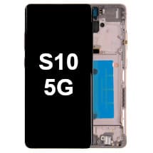OLED & Frame Assembly for Samsung Galaxy S10 5G (Royal Gold) [Premium]