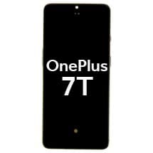 OLED & Frame Assembly for OnePlus 7T (Frosted Silver) [Premium]