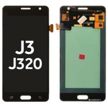 OLED Assembly for Samsung Galaxy J3 (2016) (Black) [Premium]