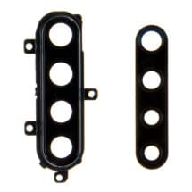 Glass Camera Lens & Bezel Bracket for Samsung Galaxy A21