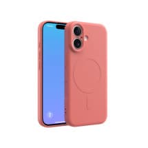 CLICK Slim Silicone Case for Apple iPhone 17 (Orange)