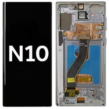 OLED & Frame Assembly for Samsung Galaxy Note 10 (Aura Glow) [Aftermarket]