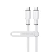 HyperGear 4ft Flexi Pro Fast Charge USB C to USB C Cable (White)