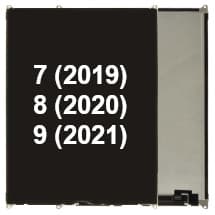 LCD for Apple iPad 7 (2019), 8 (2020), & 9 (2021) [Premium]