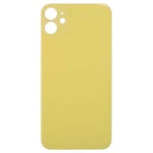 Big Hole Back Glass for Apple iPhone 11 (Yellow) [Aftermarket]