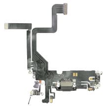 Charge Port Flex for Apple iPhone 14 Pro (Space Black) [Aftermarket]