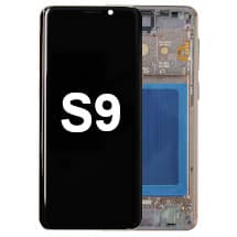 OLED & Frame Assembly for Samsung Galaxy S9 (Sunrise Gold) [Aftermarket]