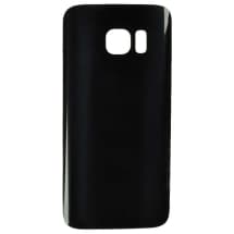 Back Glass for Samsung Galaxy S7 (Black) [Aftermarket]