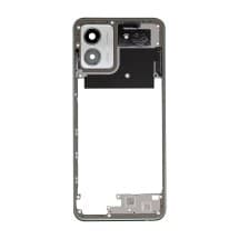 Mid Frame for Motorola One 5G Ace & Moto G 5G (Frosted Silver) [Genuine OEM]