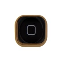 Cosmetic Home Button & Rubber Gasket for Apple iPhone 5 (Black)