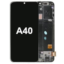 OLED & Frame Assembly for Samsung Galaxy A40 [Premium]