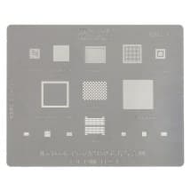 MAC 7 Comprehensive IC Chip Stencil for Apple MacBook Pro Touch Bar 13" (2019)