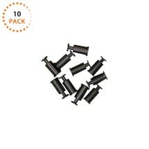 SIM Card Tray Ejection Pin for Apple iPhone X, XS, & XS Max (Black) (10 Pack)