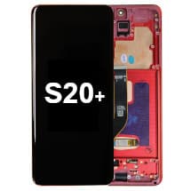 OLED & Frame Assembly for Samsung Galaxy S20+ (Aura Red) [Aftermarket]