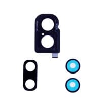 Glass Camera Lens & Bezel Bracket for Samsung Galaxy Z Flip (Mystic Gray)