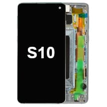 LCD & Frame Assembly for Samsung Galaxy S10 (Prism Blue) [Aftermarket]