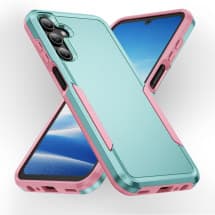 CLICK Impact Case for Samsung Galaxy S24 FE (Aqua & Pink)