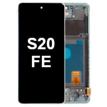 OLED & Frame Assembly for Samsung Galaxy S20 FE (Cloud Mint) [Premium]