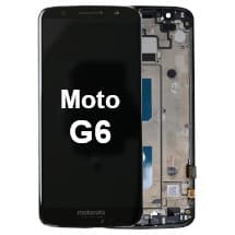 LCD & Frame Assembly for Motorola Moto G6 (Deep Indigo) [Genuine OEM]