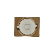 Cosmetic Home Button & Rubber Gasket for Apple iPhone 4S (White)