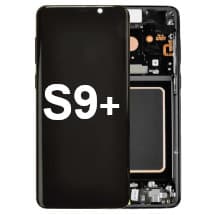OLED & Frame Assembly for Samsung Galaxy S9+ (Midnight Black) [OEM Service Pack]