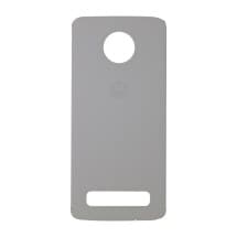 Back Glass for Motorola Moto Z4 (Frost White) [Genuine OEM]