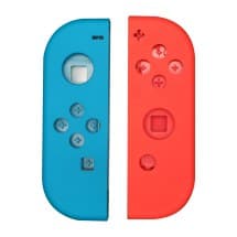 Shell Housing Set for Nintendo Joy-Con (Left & Right, Neon Red & Blue) [Premium]