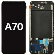 OLED & Frame Assembly for Samsung Galaxy A70 [Aftermarket]