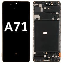 OLED & Frame Assembly for Samsung Galaxy A71 [Aftermarket]