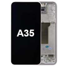 OLED & Frame Assembly for Samsung Galaxy A35 (Awesome Lilac) [Premium]