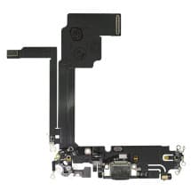 Charge Port Flex for Apple iPhone 15 Pro Max (Black Titanium) [Premium]