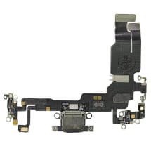 Charge Port Flex for Apple iPhone 15 (Black) [Premium]