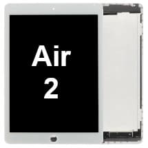 LCD Assembly for Apple iPad Air 2 (Sleep & Wake Sensor, White) [Premium]