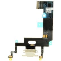 Charge Port Flex for Apple iPhone XR (White) [Premium]