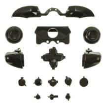 Cosmetic Button Set for Microsoft Xbox One Controller (Gen 2, Black)