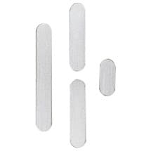 Cosmetic Button Set for Apple iPhone 15 Pro & 15 Pro Max (White Titanium)