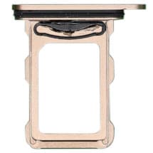 SIM Card Tray for Apple iPhone 16 Pro & 16 Pro Max (Dual, Desert Titanium)