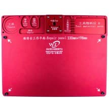 Aluminum Alloy Integrated Mobile Phone Repair Platform (Red)