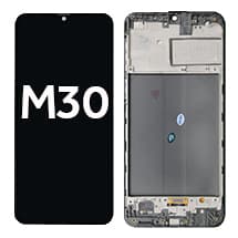 OLED & Frame Assembly for Samsung Galaxy M30 [Aftermarket]