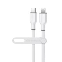 HyperGear 10ft Flexi Pro Fast Charge USB C to Lightning Cable (White)