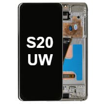 OLED & Frame Assembly for Samsung Galaxy S20 UW (Cloud White) [Premium]