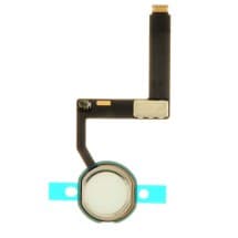 Home Button & Rubber Gasket for Apple iPad Pro 9.7 (White & Silver)